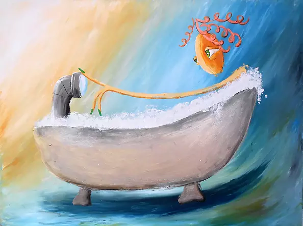 Romana Klinkosz - Trod in bath