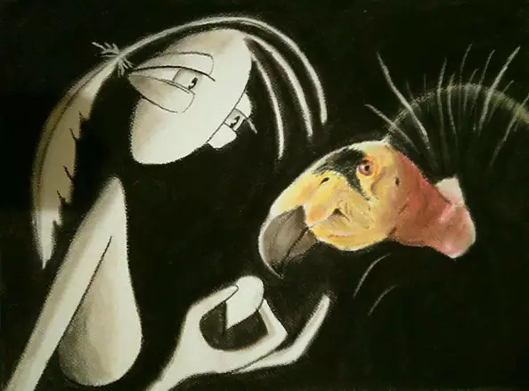 Romana Klinkosz - Troda z kondorem