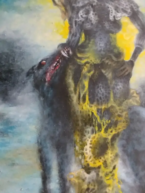 barbara Dybala, Trophies, Oil painting - canvas, 60 x 80