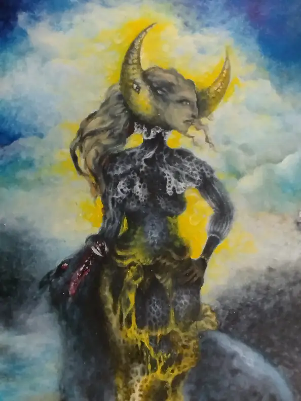 barbara Dybala, Trophies, Oil painting - canvas, 60 x 80