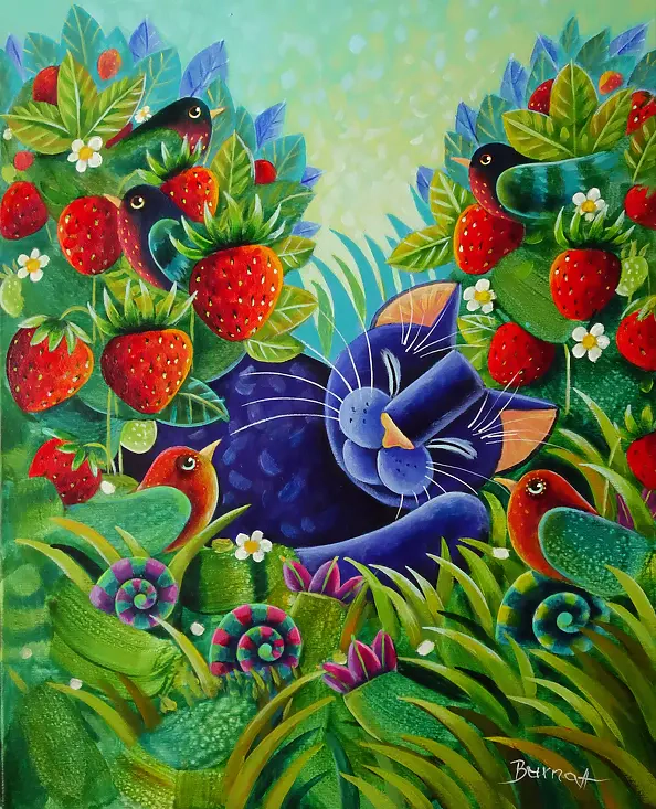 Wiesława Burnat - Truskawkowa sjesta