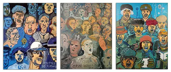 Edward Dwurnik - Tryptyk INWESTYCYJNY