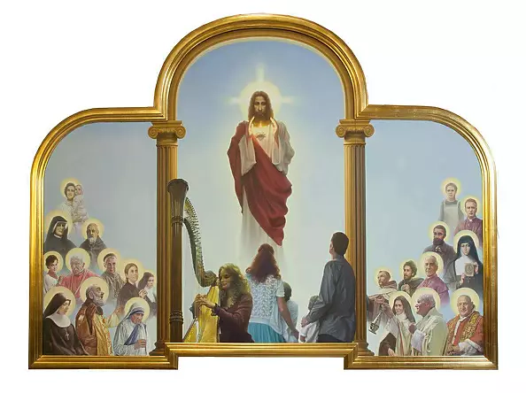 Grzegorz Bialik - Tryptyk - "Kult Serca Jezusowego"