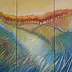 Joanna Brzostowska - Triptych - Summer landscape.