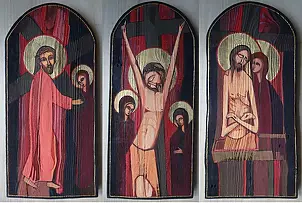   - Tryptyk Męki Pańskiej z cylku Ikony Autorskie