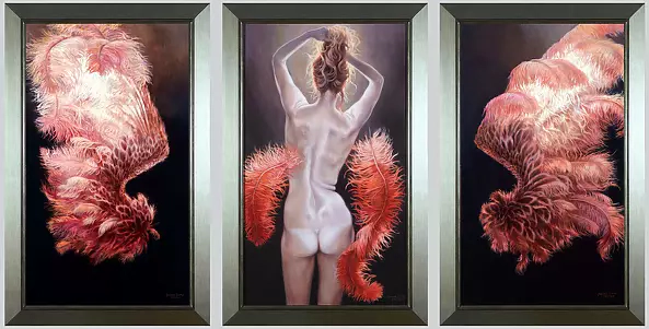 Joanna Sierko Filipowska - Triptych - Birth Angel