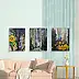 Ewa Mościszko, Triptych Steal Me Now, Acrylic painting - canvas, 40 x 50