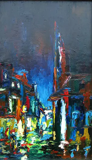 Jerzy Stachura - Triptych Urban (right)