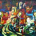 Jerzy Stachura - Triptych city (center)