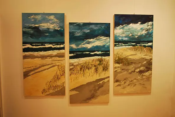 Bożena Siewierska - Triptych Sea-2