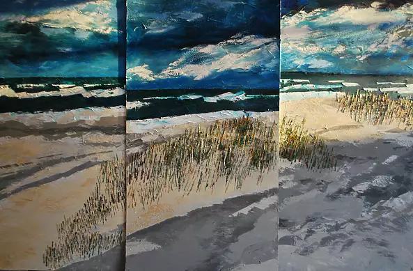 Bożena Siewierska - Tryptyk morski-2