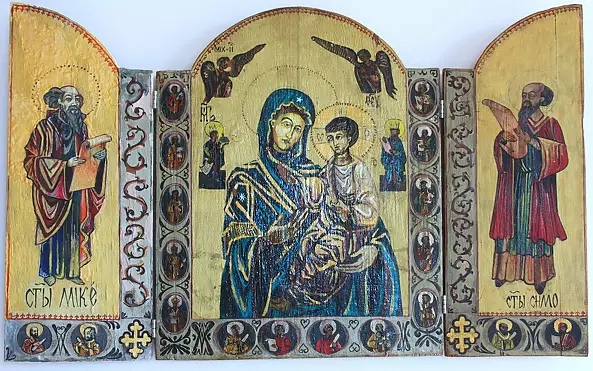 Ryszard Kostempski - Tryptyk-ikona podróżna