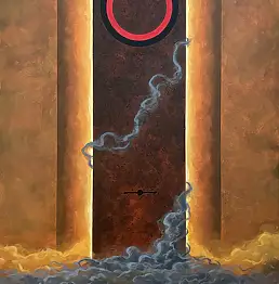 Sebastian Garyantesiewicz, Третье измерение забвения, Акрилова картина - холст, 70 x 100