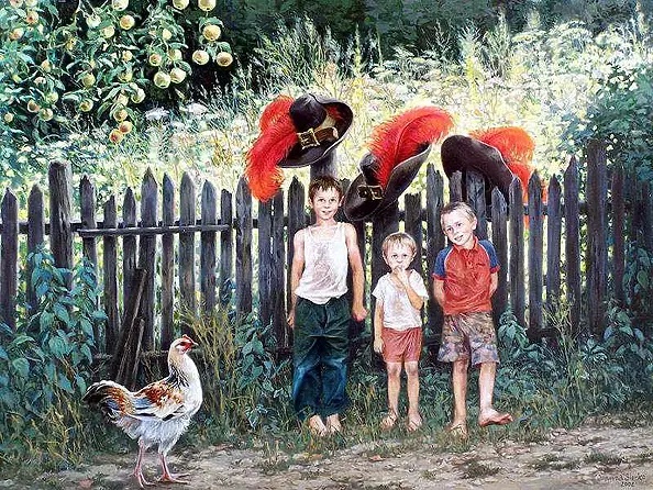 Joanna Sierko Filipowska - Trzej muszkieterowie