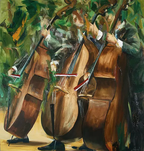 Cyprian Nocoń - Three basses