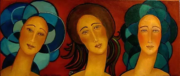 Krystyna Ruminkiewicz - three Graces