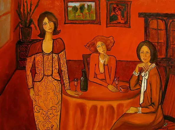 Krystyna Ruminkiewicz - three women