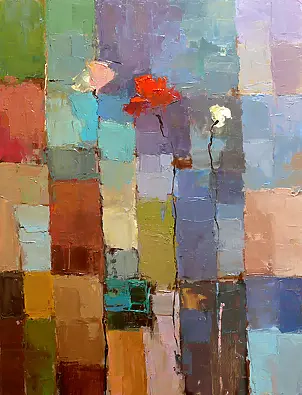 Krzysztof Tracz - Three flowers