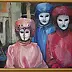 Janina Knap - three masks