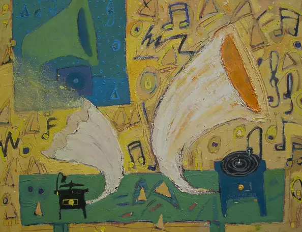 Tomasz Wojtysek - Three patephons