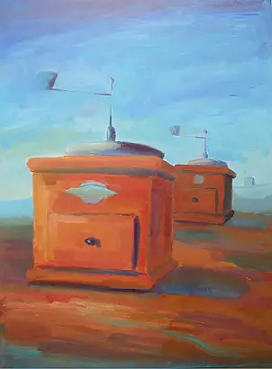 Aleksander Poroh - Three roaming grinders