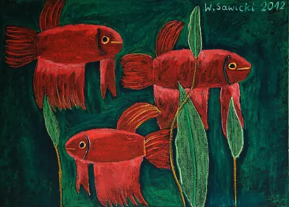 Wiesław Sawicki - three veils