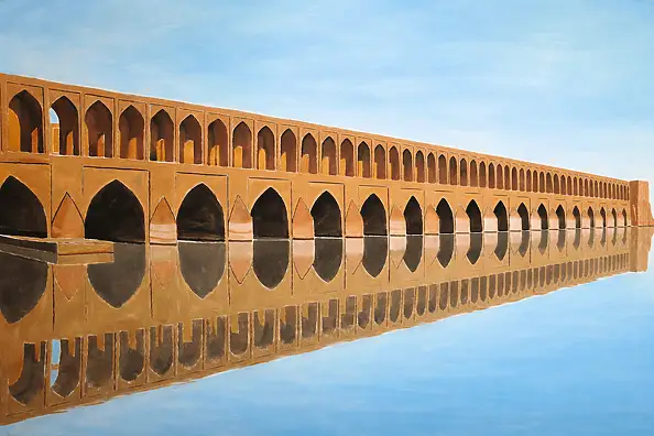 Maryam Gomizi, Thirty-Three Whispers – Mary G, Oil painting - canvas, 70 x 50