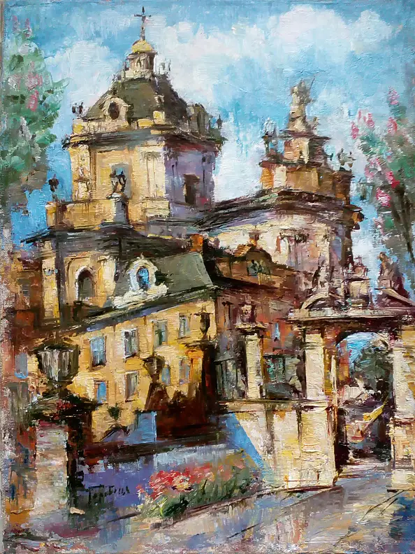 Татьяна Горобец - Церковь св.Юра, Львов