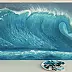 Natalia Lichwa - Tsunami - obraz akrylowy na płótnie 80x60 cm