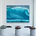 Natalia Lichwa - Tsunami - obraz akrylowy na płótnie 80x60 cm