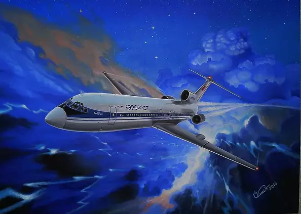 . Migar - Tu-154 breakthrough