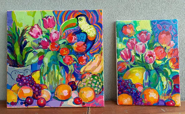 Anastasiia Kurkova - Toucan Paradise