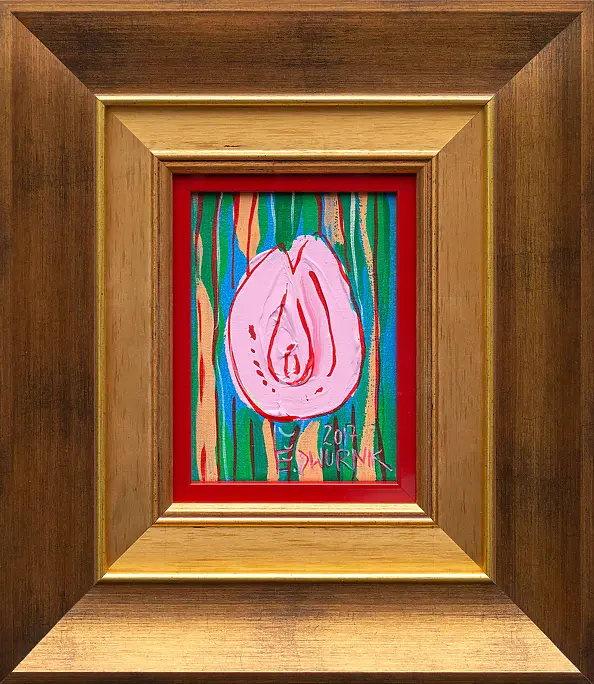 Edward Dwurnik - Tulipano - rosa, 2017,