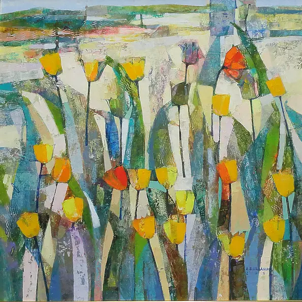 Alicja Słaboń Urbaniak - Tulipanowe pole 2