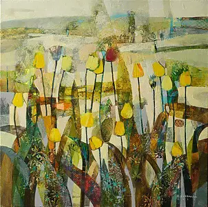 Alicja Słaboń Urbaniak - A tulip field