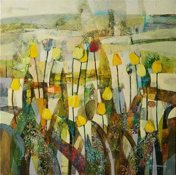 Alicja Słaboń Urbaniak - A tulip field