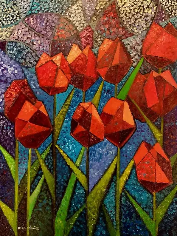 Krystyna Ruminkiewicz - Tulip flowers