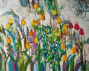 Alicja Słaboń Urbaniak - tulip garden
