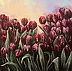 Małgorzata Mutor - Tulips love painted