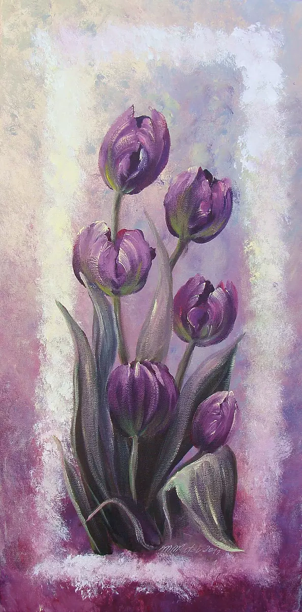 Małgorzata Mutor - Tulipany wiosną2