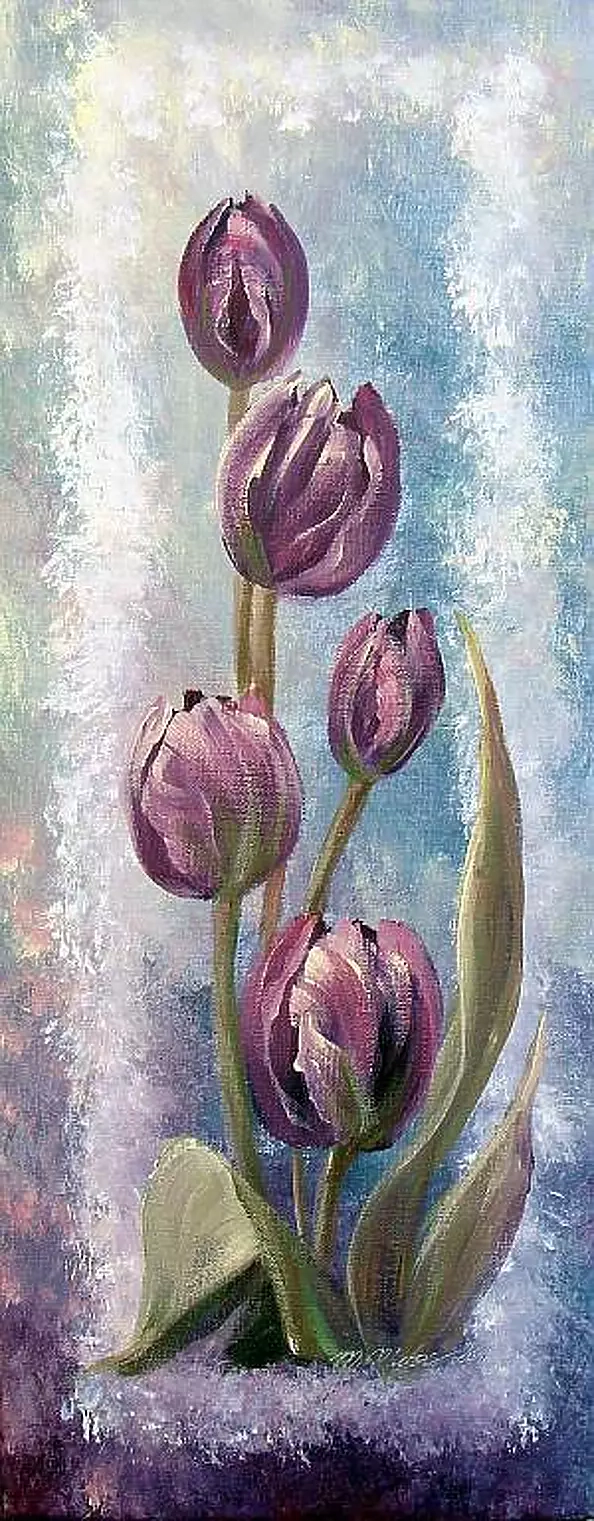Małgorzata Mutor - Spring tulips 3