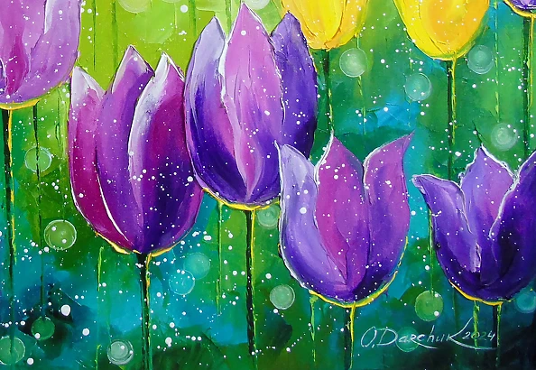 Olha Darchuk - Tulips