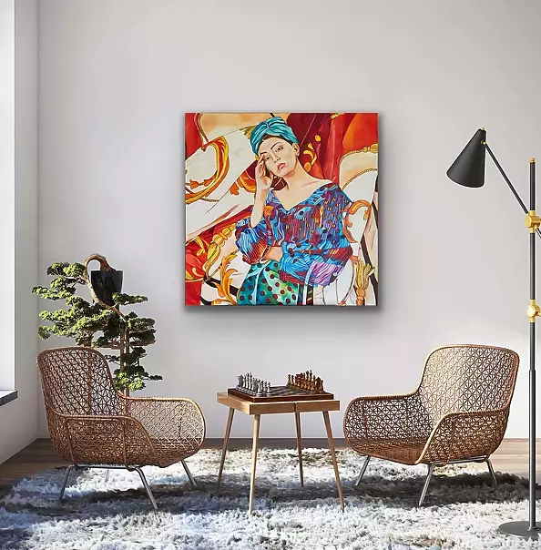 Joanna Szumska - Turkusowa letnia sukienka