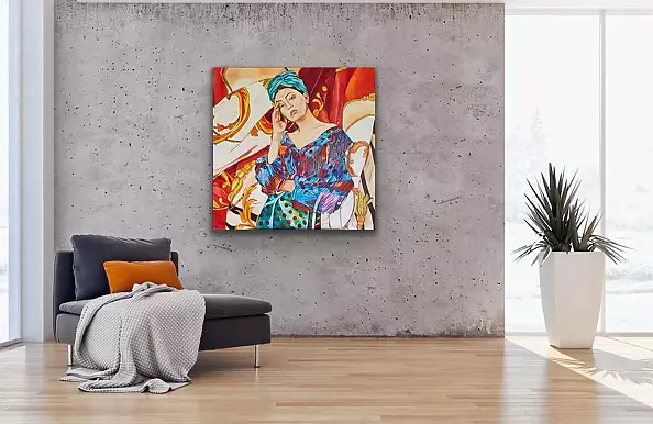 Joanna Szumska - Turkusowa letnia sukienka