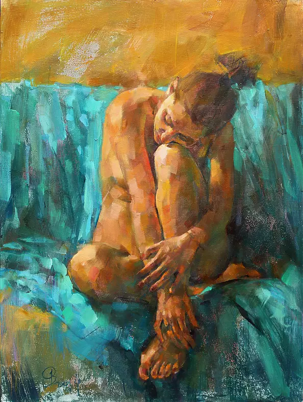 Renata Brzozowska - Turkusowa narzuta