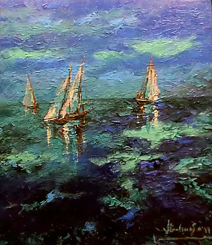 Jerzy Stachura - Turtle sailing