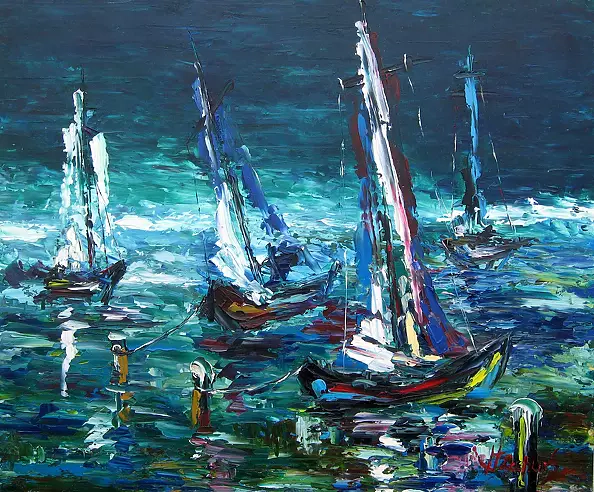 Jerzy Stachura - turquoise breeze