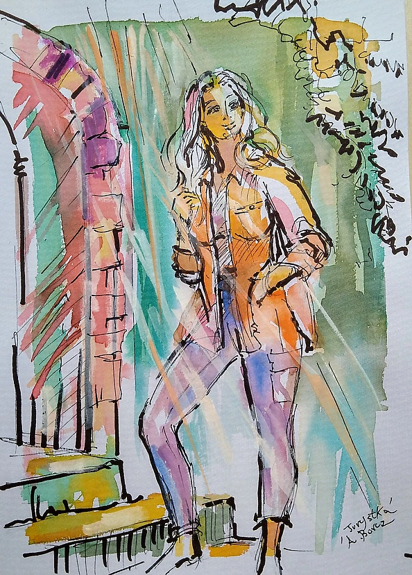 Anna Borcz - Turystka