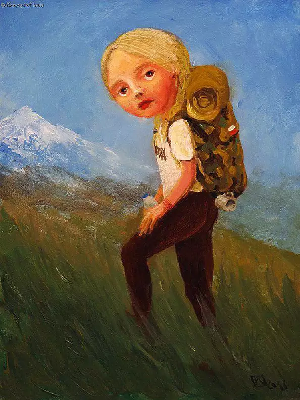 Krzysztof Iwin -  tourist