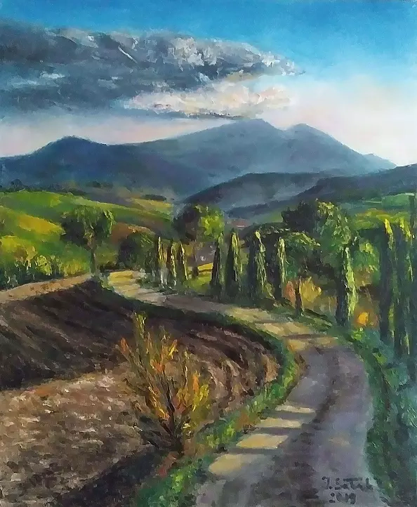 Iwonna Salak - Tuscan evening